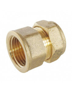 RACCORD F ET BICONE LAITON 16-15 21 53-16-15