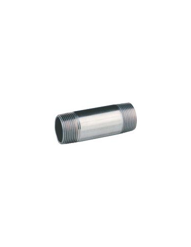 Jonction Inox à visser MM 1'' L 60mm 101516910