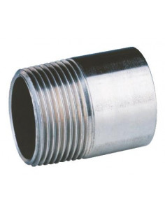 Embout Inox à visser M 1''1 2 L 50mm 101516915