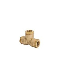 Té à 3 raccordement HUOT PE diam 25 F3 4'' 101517204