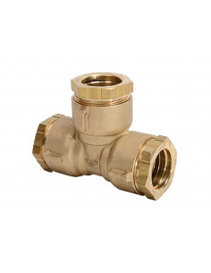 Té à 3 raccordement HUOT PE diam 40 F1''1 4 101517206