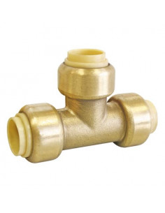 Té laiton égal à clipser 14MM PUSHFIT 101523802