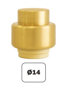 Bouchon laiton à clipser 14MM F PUSHFIT 101523902 2