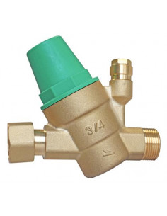 Régulateur de pression NF à membrane Mâle - Ecrou tournant MF3 4" 104010302 2