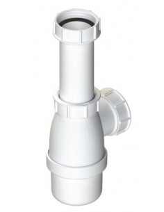 Siphon d'évier à hauteur réglable de 90 à 155mm ø40 114-40H