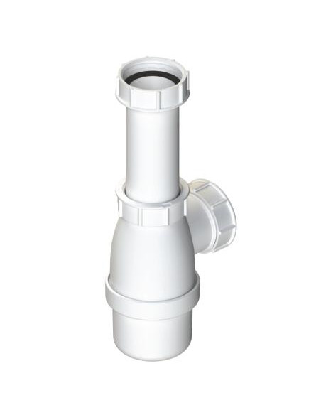 Siphon d'évier à hauteur réglable de 90 à 155mm ø40 114-40H