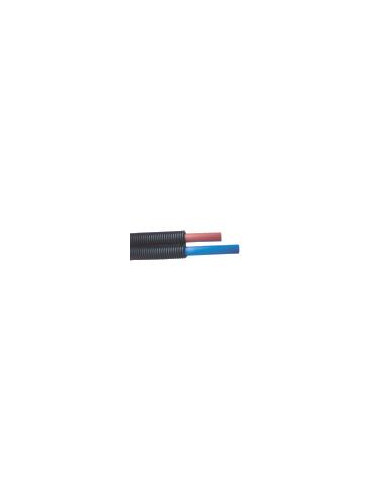 Tube P.E.R pré-gainé duo PEX B diam 12 100M 120-12-100S