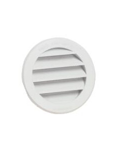 GRILLE DE VENTILATION INT PVC D125 MOUST 1211-125