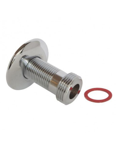 RACCORD DROIT CHROME M 3 4-M 1 2 1388-03