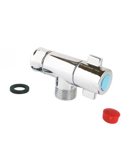 Robinet d'arrêt sous lavabo design 3 8" 150-12