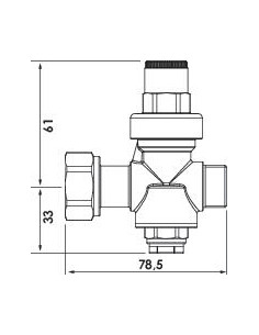 Réducteur de pression à piston - Spécial collectivités MF3 4" 15192-20-20 2