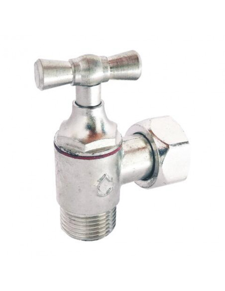 Robinet d'arrêt équerre monobloc 3 8" 153-44