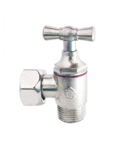 Robinet d'arrêt équerre monobloc 3 8" 153-44