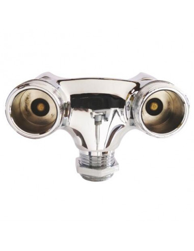 Robinet double en parallèle 1 2 sortie 3 4 SOMATHERM 1543-15