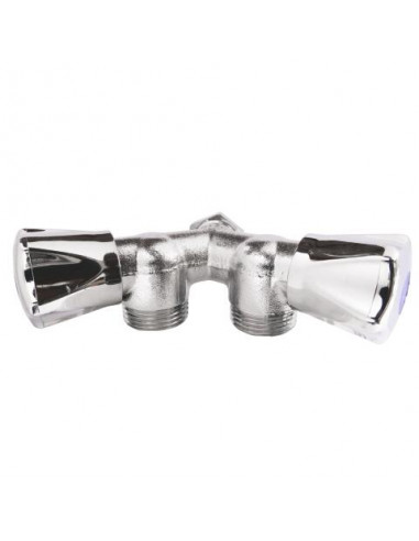 Robinet double en Y 1643-15