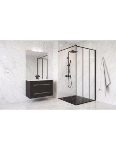 Paroi italienne VERRIERE 90x200cm - 8mm 203010120 2