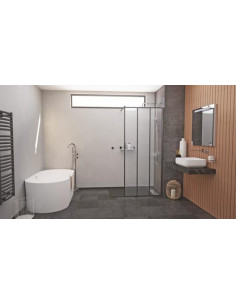 Paroi italienne VERRIERE 100x200cm - 8mm 203010121 2