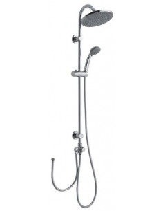 Colonne Douche réglable RONDE 1jet chrom 2118