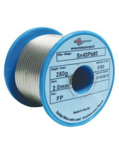 BOBINE SOUDURE FIL PLEIN 250GRS 220-25
