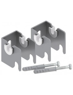 JEU DE 2 SUPPORTS RAD ACIER LAMELLAIRE 23120