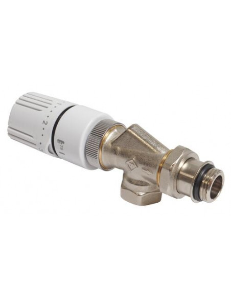 Robinet thermostatique Équerre Inversé à élément sensible liquide classe 1 15 21 2460-15
