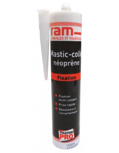 COLLE TUBE POUR MOULURE PVC RIGIDE 270600