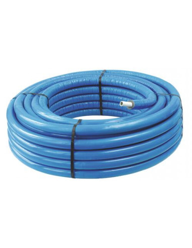 Tube multicouche isolé bleu en Couronne diam 32 25M 301512001