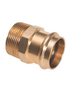 Raccord droit fileté M 15 x 1 2 34243-15-15