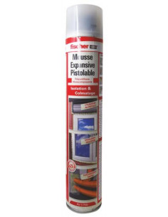 MOUSSE POLYURETHANE FISCHER 750ML PISTOL 3541-75