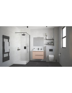 Meuble Complet Boston 80cm Rose poudré 401512035 2