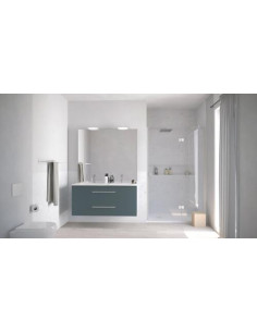 Meuble complet susp 120 cm NY Bleu Paon 401512053 2