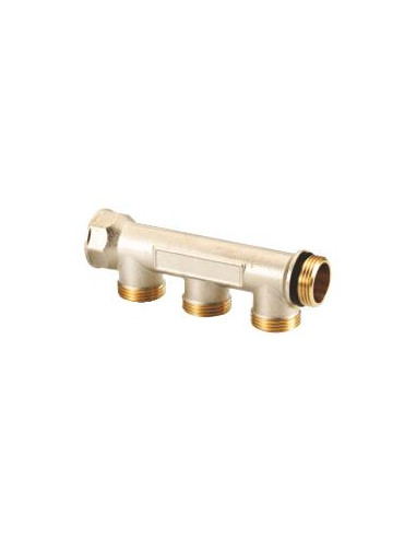 Collecteur de distribution laiton EASYLOCK Nu 3 Sorties 1" 4020-03-26