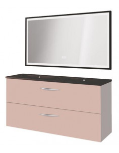 Meuble DUBAI 120 Rose poudré mir SEVILLE 402112058