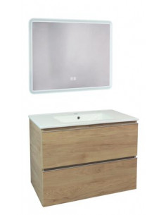 MBLE OSLO 80 SUS 2T BOIS MIROIR ATHENES 402117523