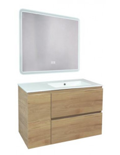 MEUBLE OSLO 90 SUS 2T1P BOIS MIR ATHENES 402117533