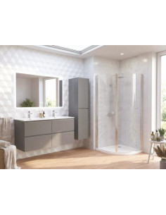 MEUBLE OSLO 120 4T GRIS MIROIR ATHENES 402117536 2
