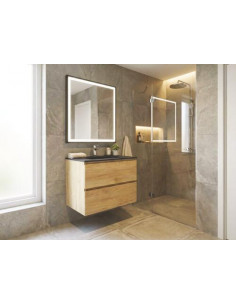 MEUBLE OSLO 60 PN 2T BOIS MIROIRSEVILLE 402117540 2