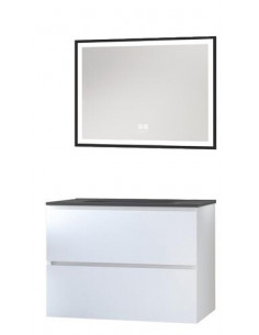 MBLE OSLO 80 PN 2T BLANC BRIL MIRSEVILLE 402117542