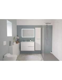 MEUBLE VELOURS 90 SUSP BLANC MIR ATHENES 402118504 2