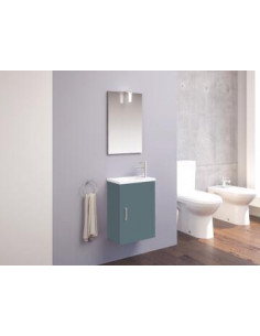 Pack Mble lave main susp 40 NY Bleu Paon 402511301 2