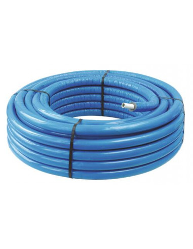 Tube multicouche isolé bleu en Couronne diam 20 50M 4303-20-50