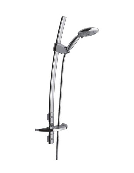 Ensemble Barre 3 jets Diam 100 mm chrome 467C