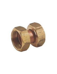 Raccord droit 2 écrous R80 FF3 8" 4693-12-12