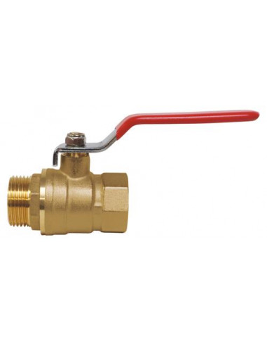 Vanne à sphère mâle femelle V470 Poignée Plate MF1" 470-26MF