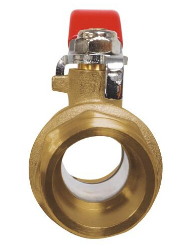 Vanne à sphère mâle femelle V470 Poignée Plate MF1" 470-26MF
