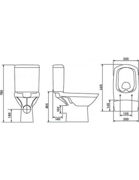 Pack wc Ss bride Abatt slim frein declip 501512017