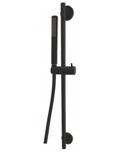 ENSEMBLE BARRE MONOJET FLEX PVC NOIR MAT 503012502