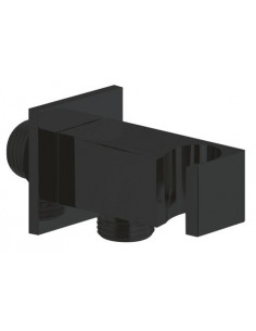 SUPPORT DOUCHETTE CARRE NOIR MAT 503013028