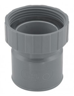 DOUILLE PVC F 40 ECROU 40 49 AVEC JOINT 5492-40