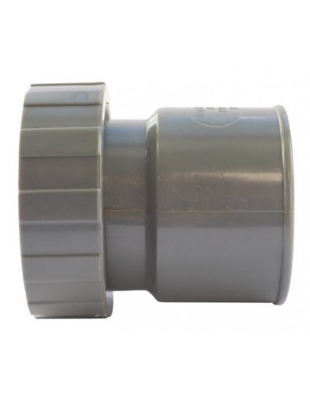 DOUILLE PVC F 40 ECROU 40 49 AVEC JOINT 5492-40
